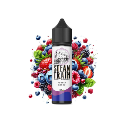 Steam Train Disposable Edition Forest Berry 20/60ml